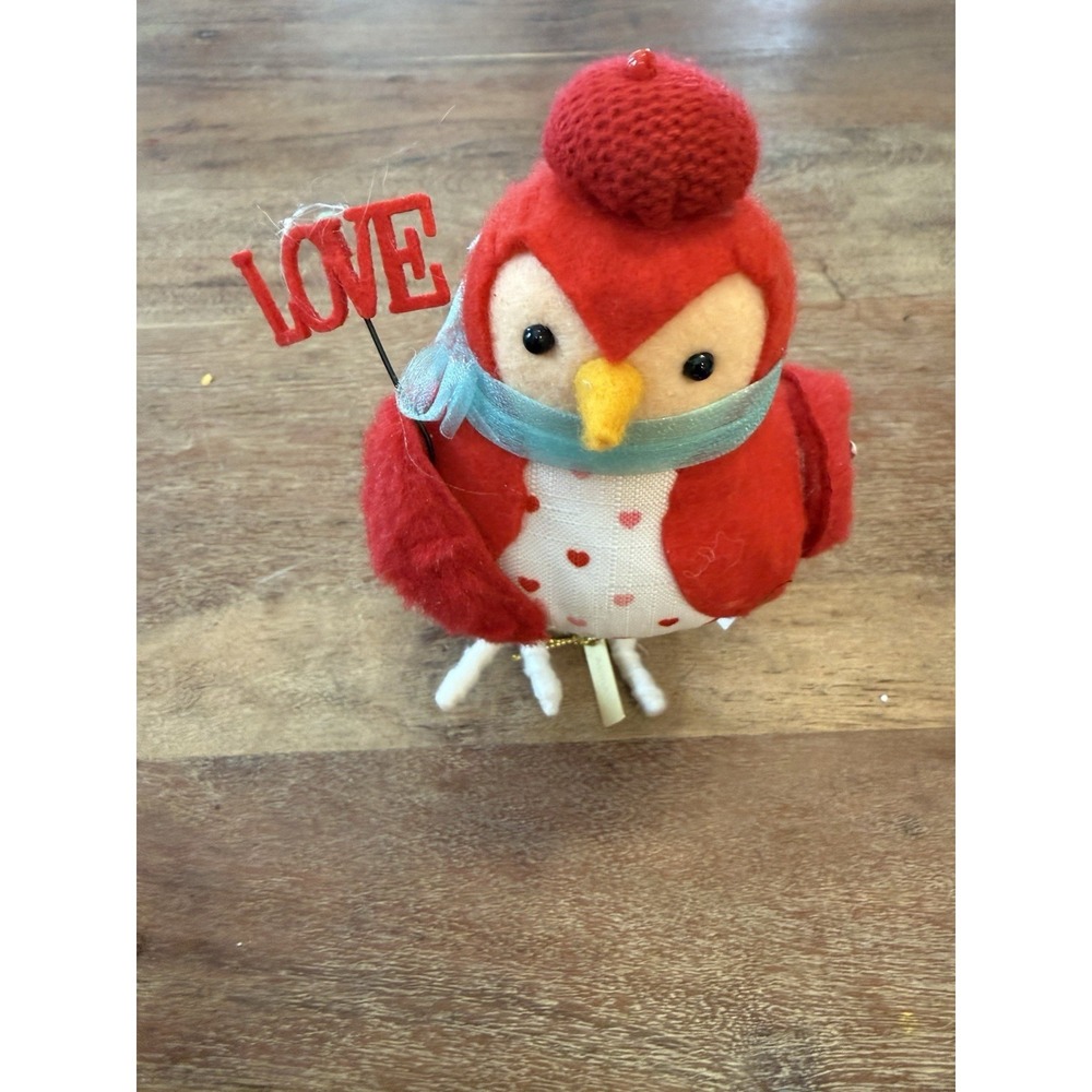 NWT Target Spritz Valentine's Day Love‎ Aerial Fabric Birds Featherly Friends